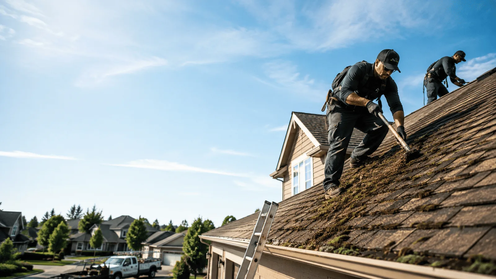 Roof Moss Removal in Windsor, OH near me